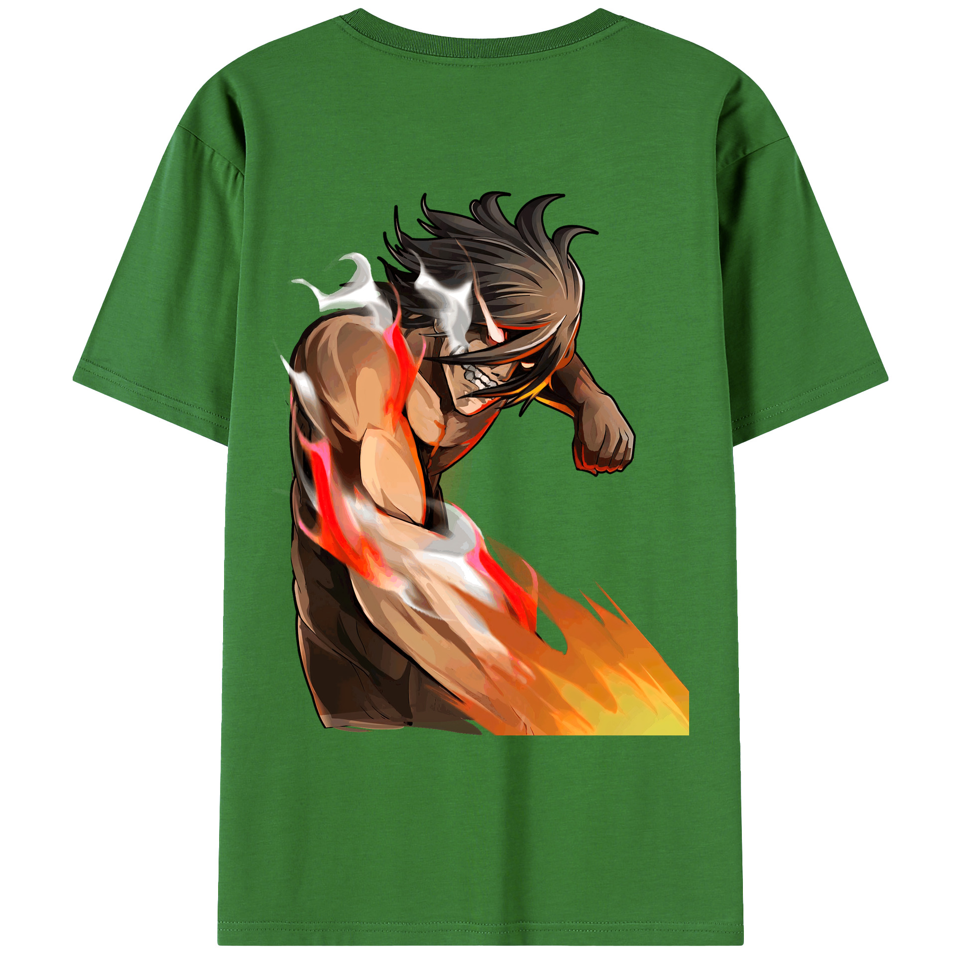 （画像用） 進撃の巨人 Attack on Titan レディース半袖Tシャツ(バックプリント)
